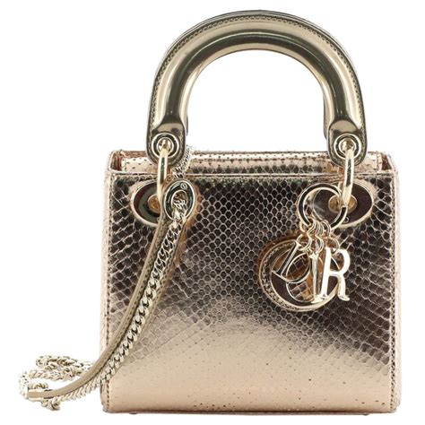 lady dior python bag price|dior lambskin bag.